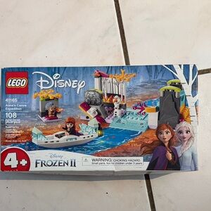 LEGO Disney Frozen II Canoe Adventure Set with Blue and Gray